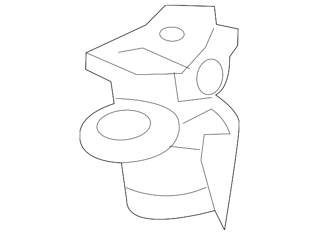 95137191 Деталь UPPER TIE BAR BRACKET, LEFT