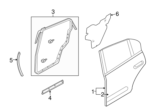 G35 DOOR & COMPONENTS 2