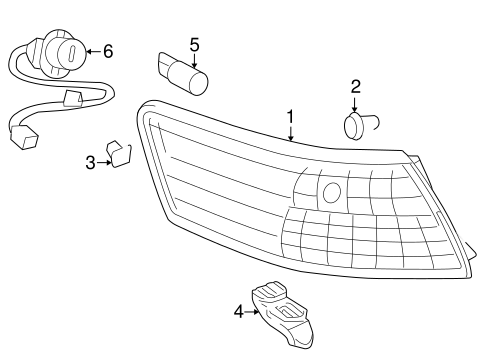 Camry BULBS - CHASSIS