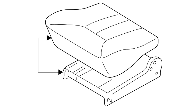 88300-2Z322 Деталь CUSHION ASSY