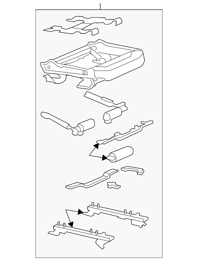 25941134 Деталь CUSHION FRAME
