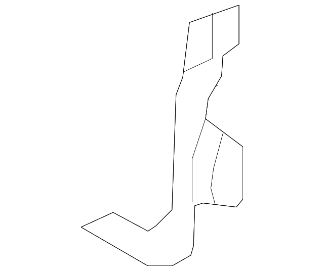 TD125637Y Деталь GUSSET, RIGHT
