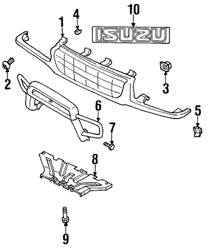 Rodeo GRILLE & COMPONENTS