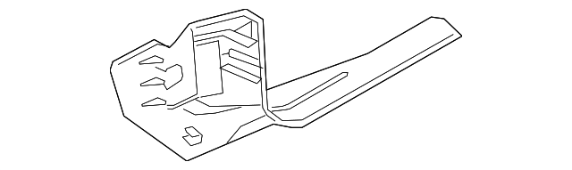 5XB09LXHAA Деталь FRONT SILL PLATE, LEFT