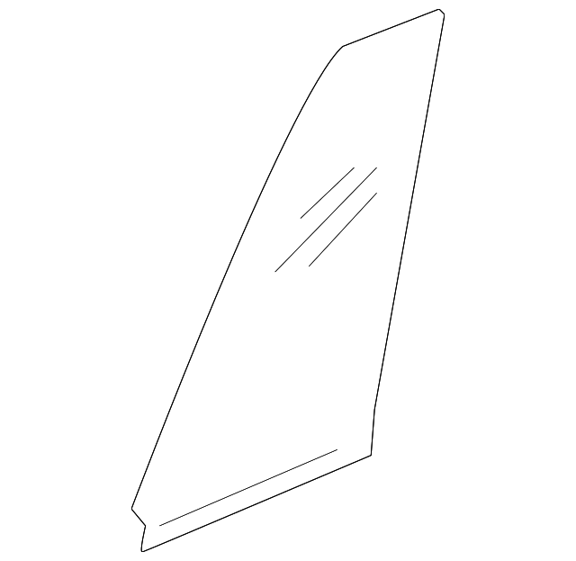 5102344AA Деталь FIXED GLASS, RIGHT
