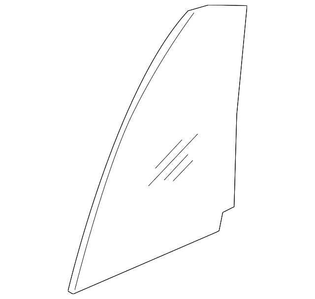 5054365AA Деталь MOVEABLE GLASS, LEFT