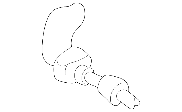 1FAA-43-980 Деталь BRAKE HOSE, RIGHT