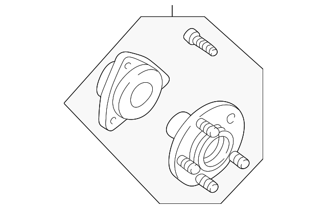 1F80-33-061 Деталь HUB ASSY, LEFT
