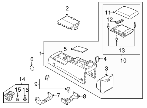 5 REAR CONSOLE