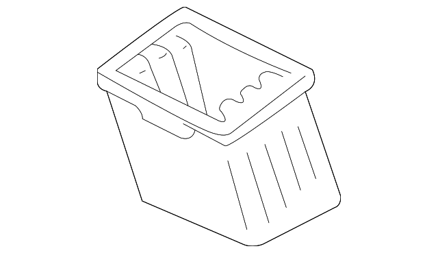12546296 Деталь STORAGE TRAY