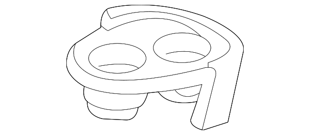12381977 Деталь CUP HOLDER