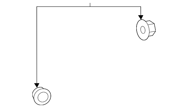 6502502 Деталь STABILIZER LINK NUT, LEFT