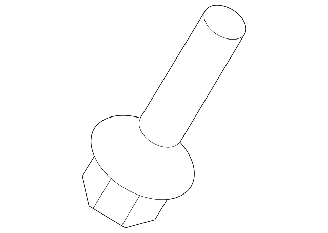6101848 STABILIZER BAR SCREW, RIGHT