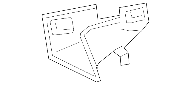 156-695-03-33 HEAD AIR BAG SUPPORT, LEFT