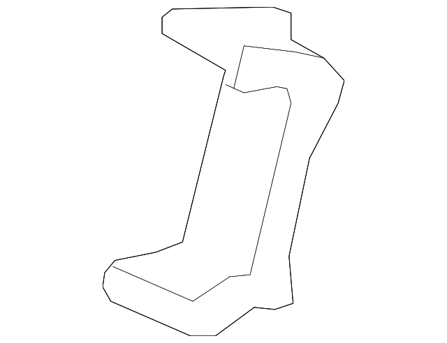 7T4Z-2B292-B Деталь CALIPER SUPPORT, RIGHT