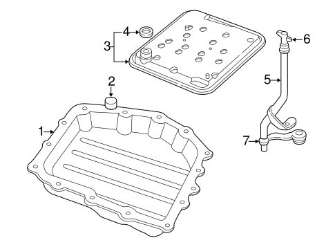 Sebring TRANSAXLE PARTS 2