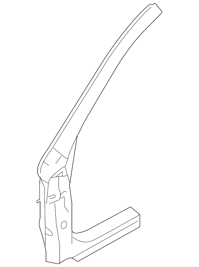 51419AL01A9P Деталь HINGE PILLAR, LEFT