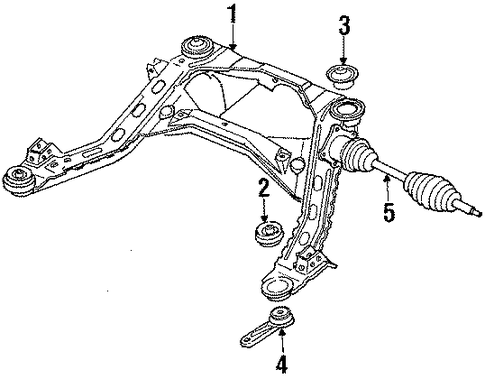 929 AXLE SHAFT 2