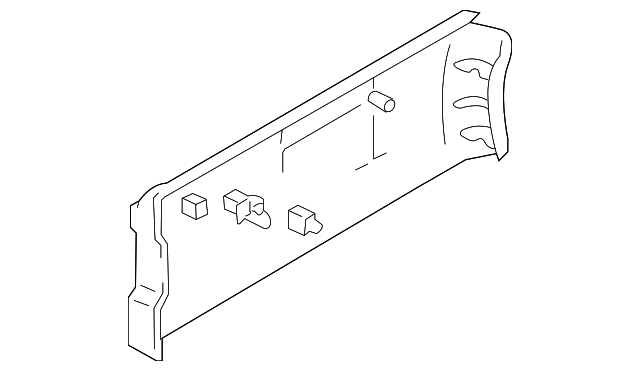 8777053JA0R8J Деталь ADJUST COVER, LEFT