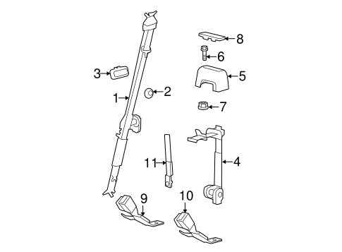 F-150 REAR SEAT BELTS 2
