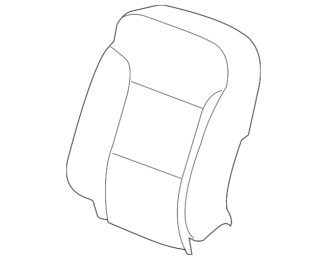 23423812 Деталь SEAT BACK COVER