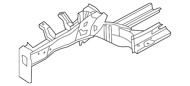 64605-1W010 Деталь RAIL ASSY, LEFT