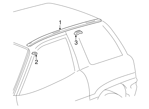 RAV4 EXTERIOR TRIM - ROOF 5
