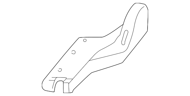YC3Z7862187AAA Деталь TRACK SHIELD