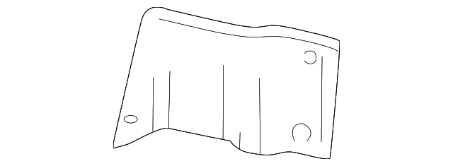1C7Z78666B11AAA Деталь TRACK SHIELD, LEFT