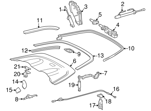 CLK320 TOP WELL COMPONENTS