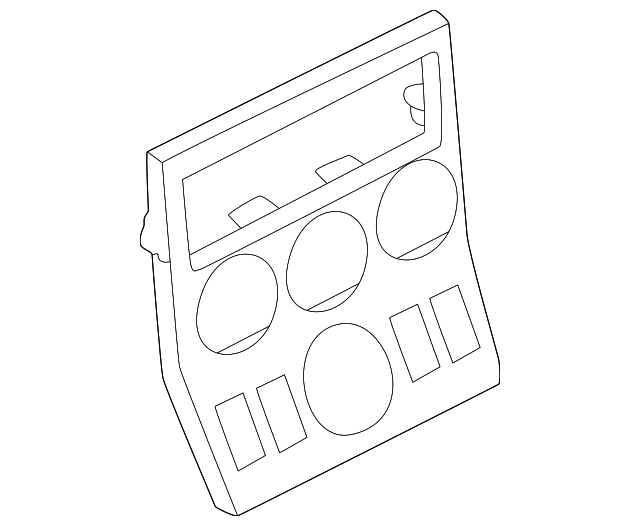 51-16-8-411-653 Деталь RADIO TRIM