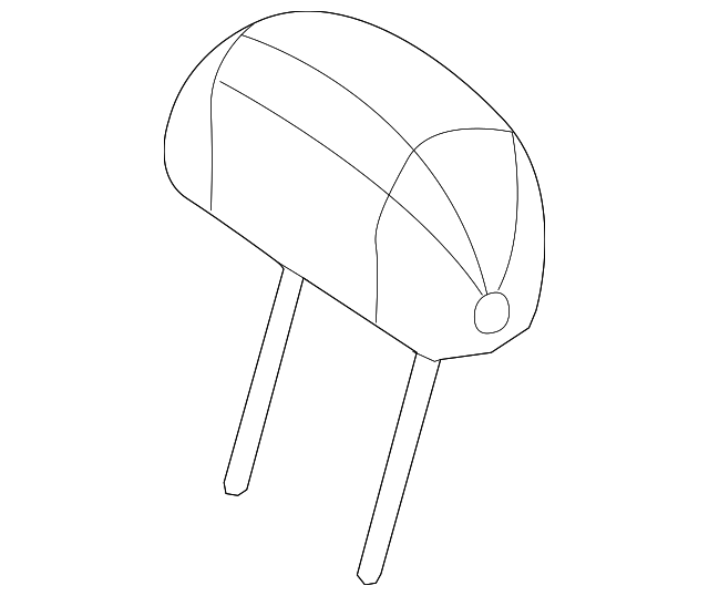52-10-7-051-157 Деталь HEADREST, LEFT