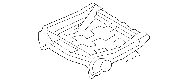 52-10-7-138-469 Деталь SEAT FRAME, LEFT