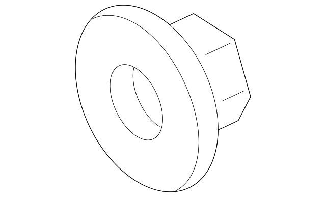 19316144 Деталь ALTERNATOR NUT