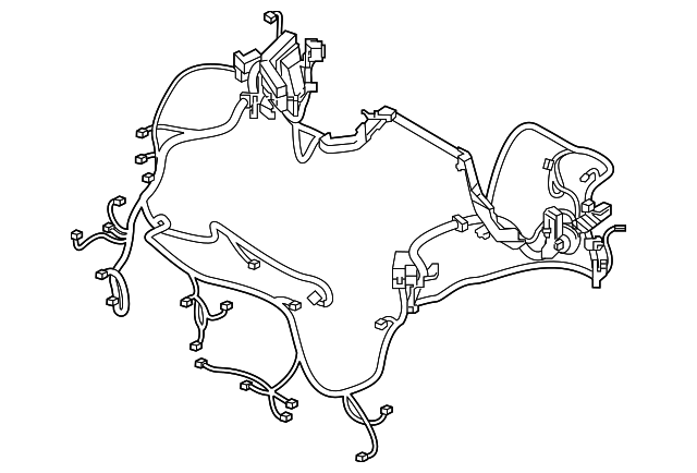 240125UB0A Деталь HARNESS