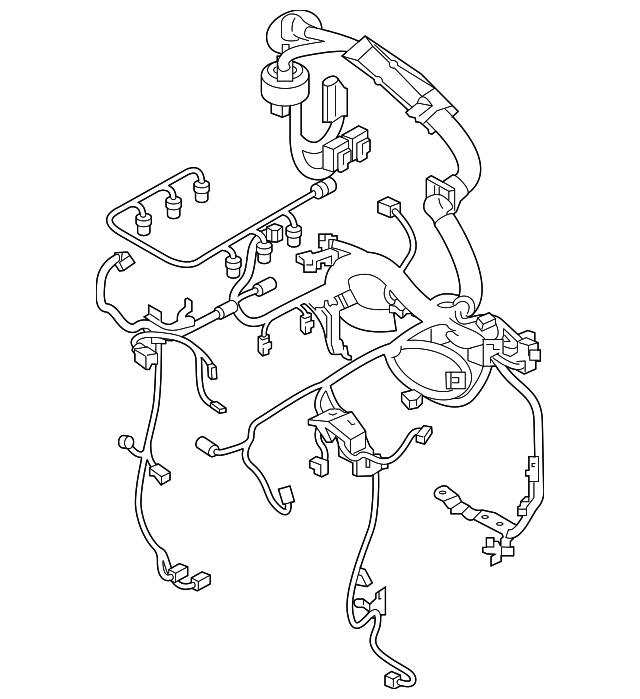 240113WJ2A Деталь ENGINE HARNESS