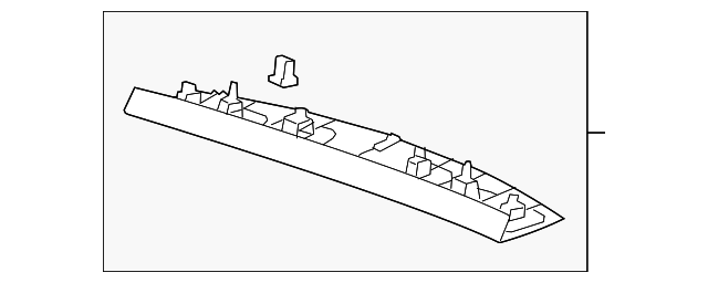 95394648 UPPER GATE TRIM