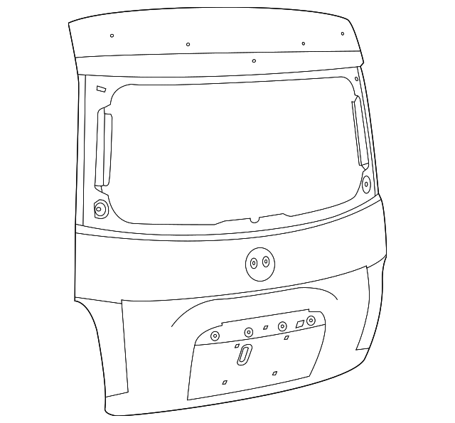 68081978AD Деталь LIFT GATE