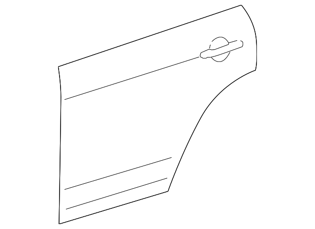67113-0R010 Деталь OUTER PANEL, RIGHT