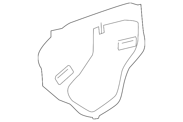 67841-0R030 Деталь WATER SHIELD, RIGHT