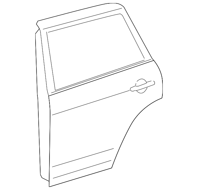 67003-0R030 Деталь DOOR SHELL, RIGHT
