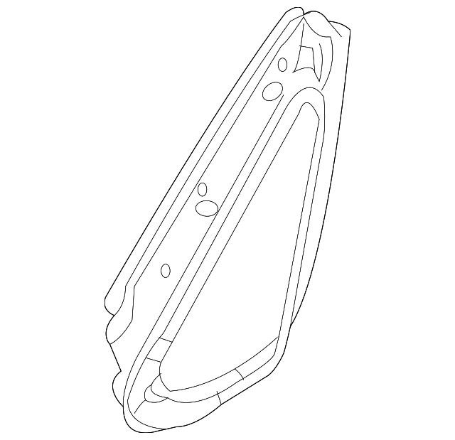 6313054L00 Деталь W'SHIELD PILLAR, RIGHT