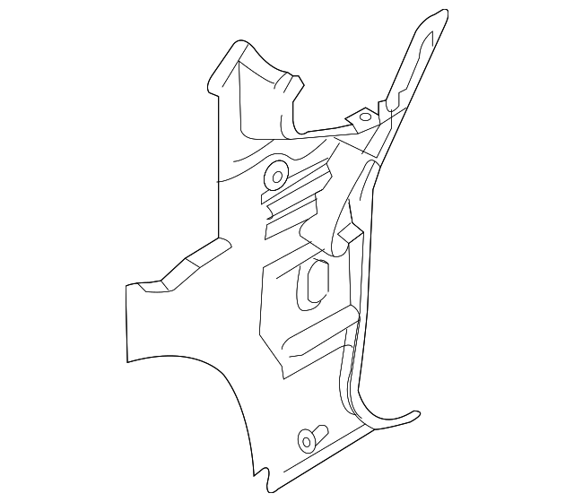 5928080J00 Деталь INNER HINGE PLR, LEFT
