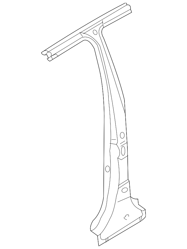 6323054L10 Деталь CENTER PLR REINF, RIGHT