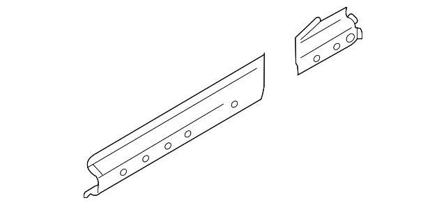 6362179J00 Деталь ROCKER REINF, LEFT