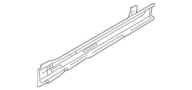 6132080J00 Деталь INNER ROCKER, LEFT