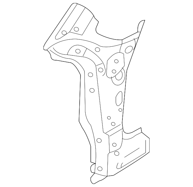 6314079J00 Деталь HINGE PLR REINF, RIGHT