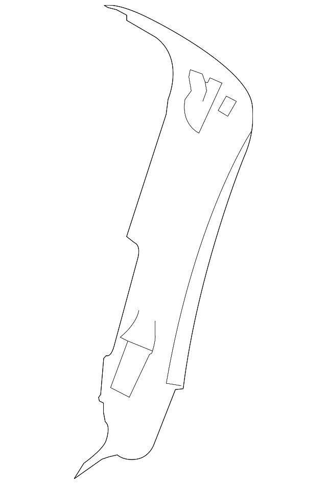 64104AJ00AVH Деталь SEAT BACK PANEL