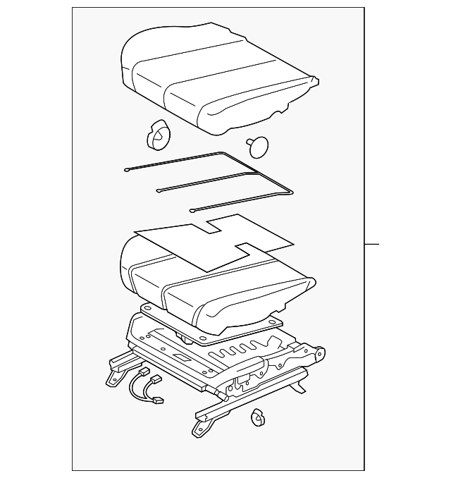 64139AJ07CVH Деталь CUSHION ASSY