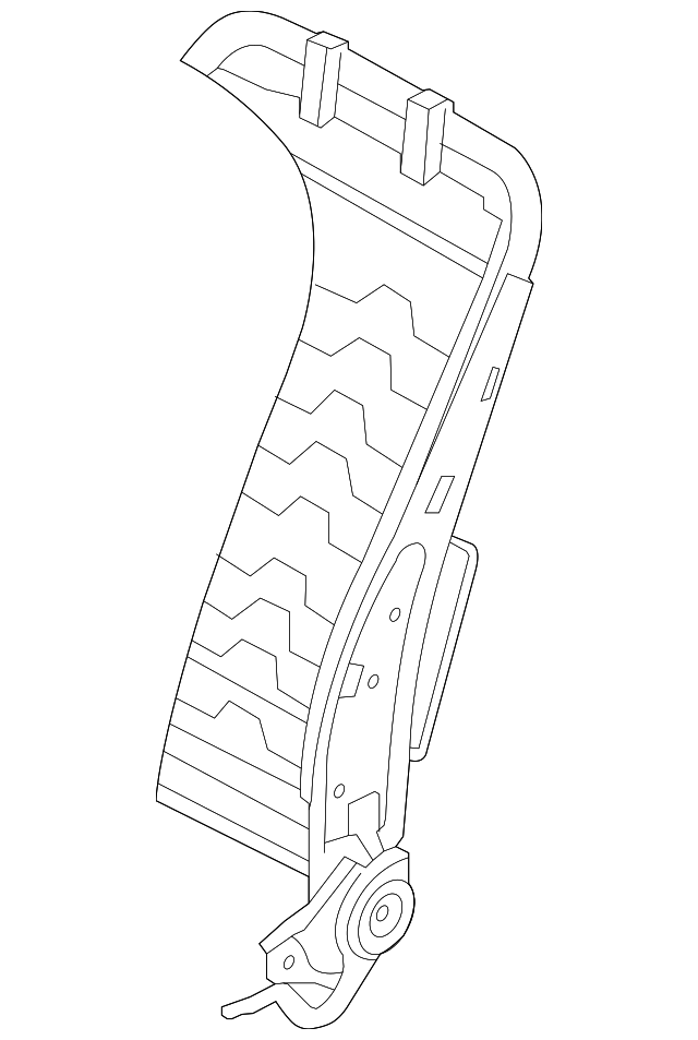 64110AJ02A Деталь SEAT BACK FRAME